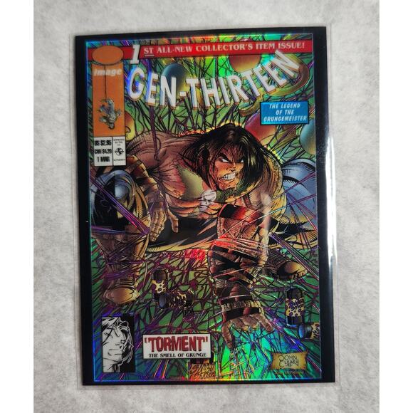 GEN 13 All Dolled Up And Grunge Variant Cover Foil Trading Cards Lot 1995 Aegis - Picture 3 of 5